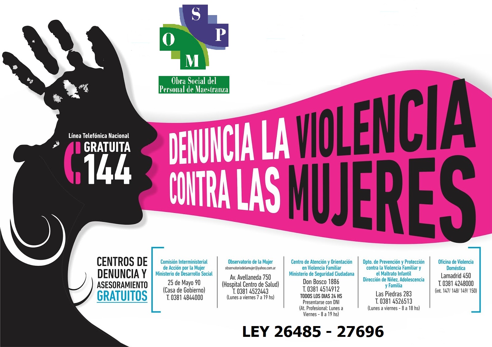 Ley 26.485 Violencia contra la mujer